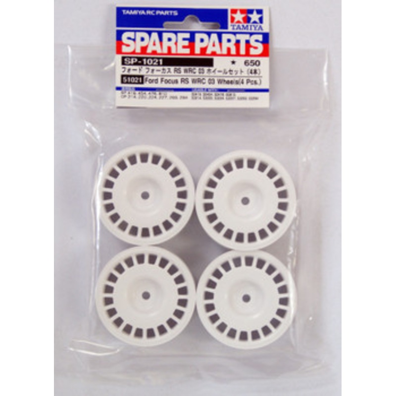 Tamiya 51021 (SP1021) Ford Focus RS WRC 03 Wheels (4 pcs)