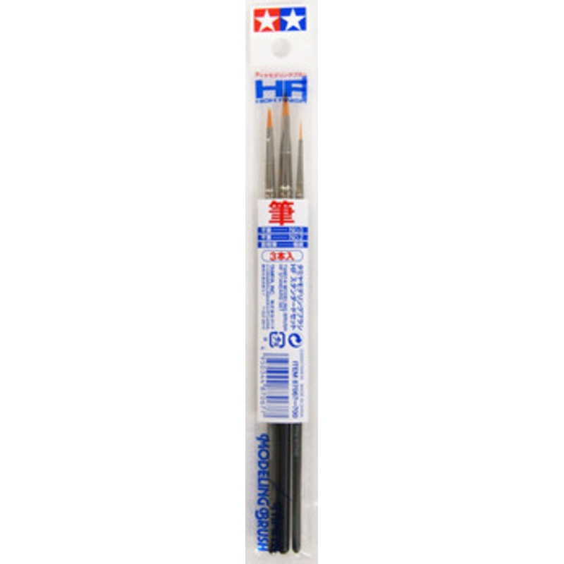 Tamiya 87067 High Finish Modeling Brush Set (Standard)