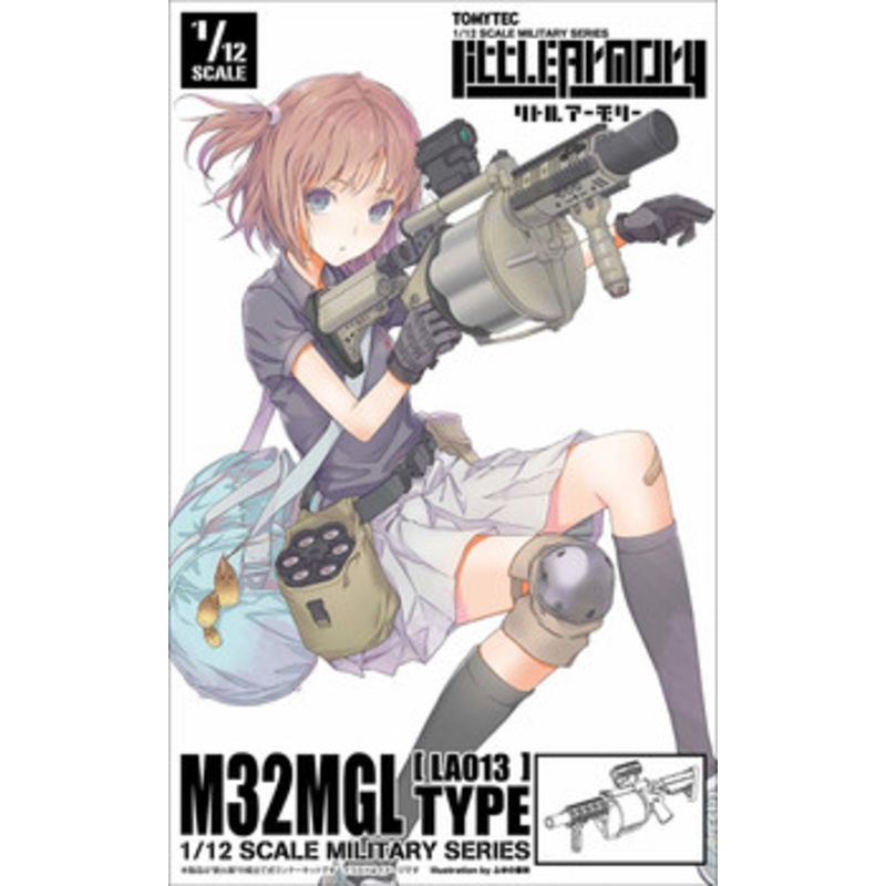 Tomytec LA013 Military Series Little Armory M32MGL Type 1/12 Scale Plastic Model Kit