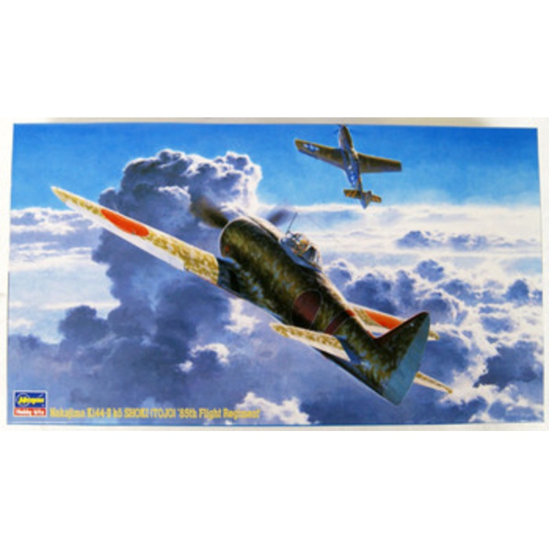 Hasegawa JT37 Nakajima Ki-44-II Kou Shoki (Tojo) 85th Flight Regiment 1/48 Scale Kit