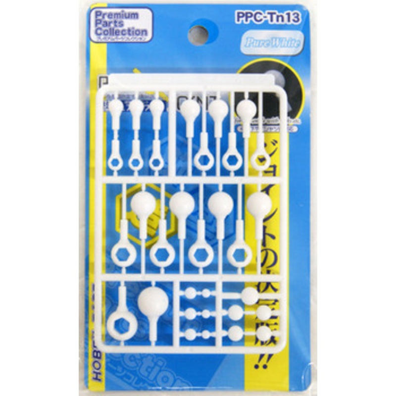 Hobby Base PPC-Tn13 Ball Shape Joint (Pure White)