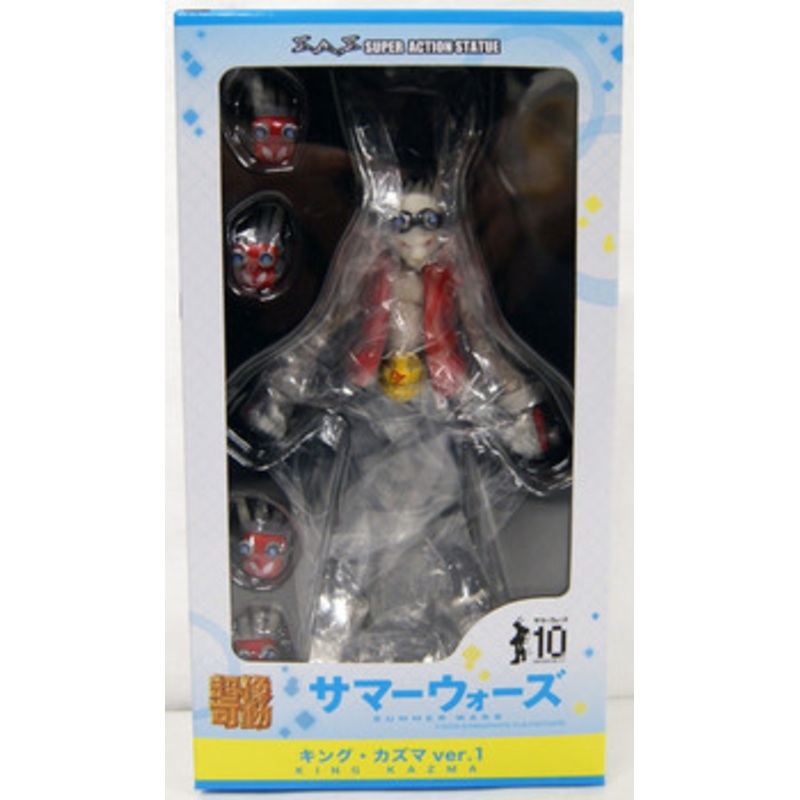 Medicos Super Action Statue King Kazma Ver. 1 Figure (Summer Wars)