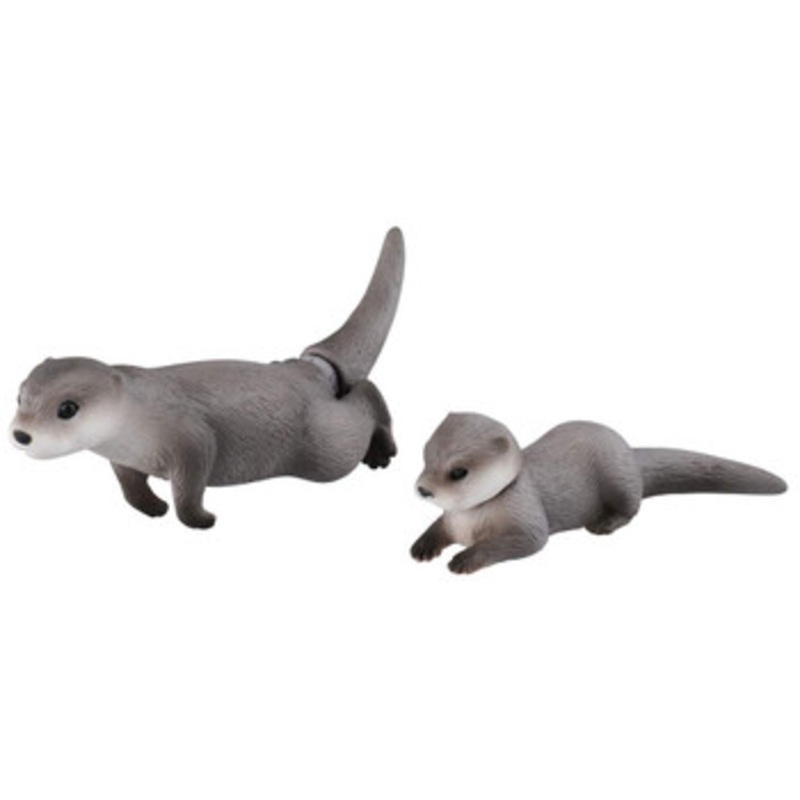 Takara Tomy Ania AS-15 Animal Adventure Eurasian Otter (Floating Version)