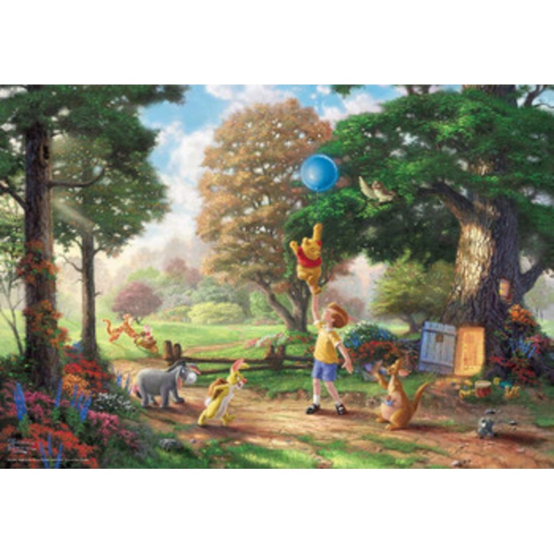 Tenyo Japan Jigsaw Puzzle D-1000-030 Thomas Kinkade Disney Winnie The Pooh II Special Art Collection (1000 Pieces)