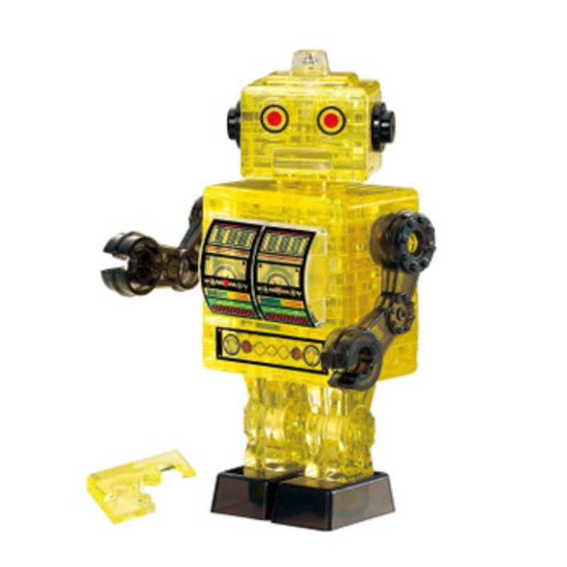 Beverly Crystal 3D Puzzle 50201 Robot Yellow