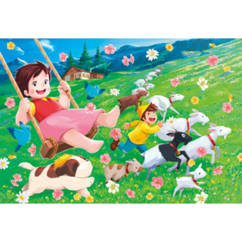 Beverly Jigsaw Puzzle 93-143 Heidi, Girl of the Alps Heidi’s Swing (300 Pieces)