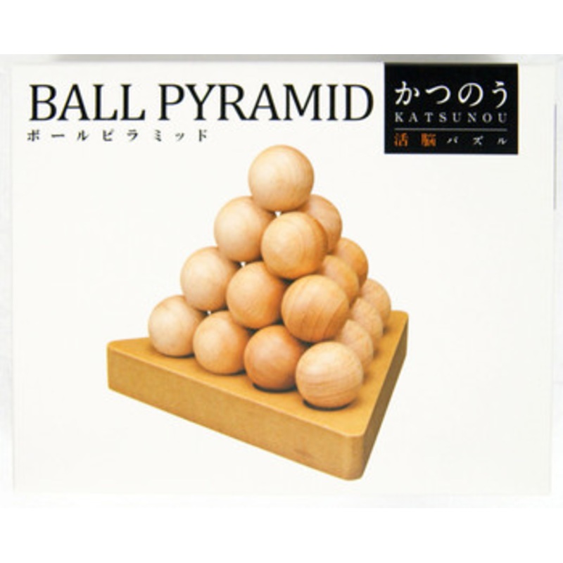 Hanayama Katsunou Brain Teaser BALL PYRAMID