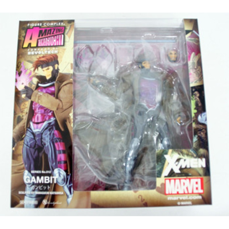 Kaiyodo Amazing Yamaguchi 012 Gambit Revoltech Figure