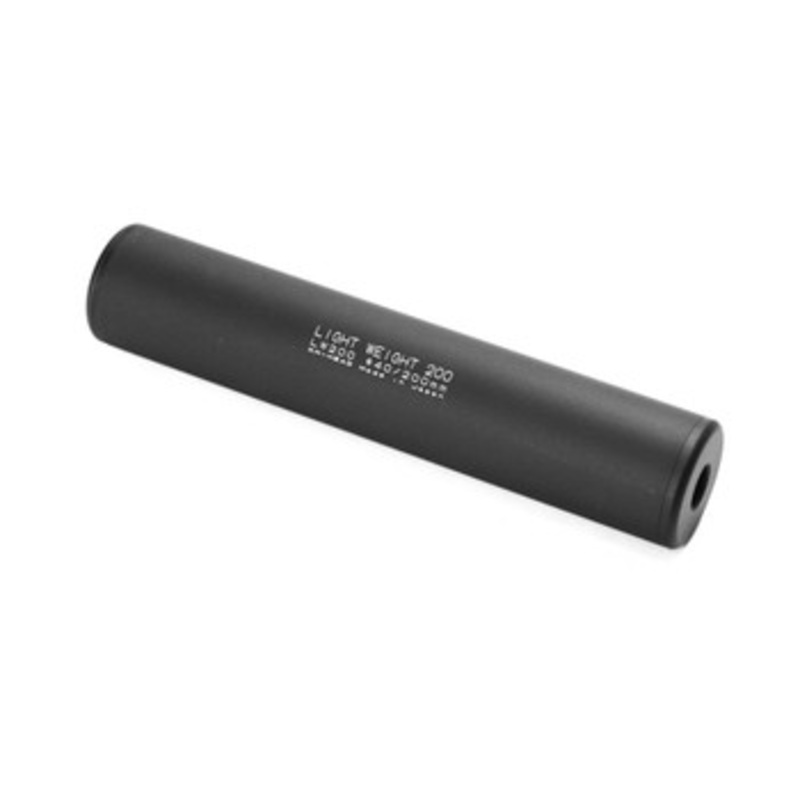 KM LW200 40 Light Weight Silencer 200 for M14 Screw (Clockwise / Anticlockwise)
