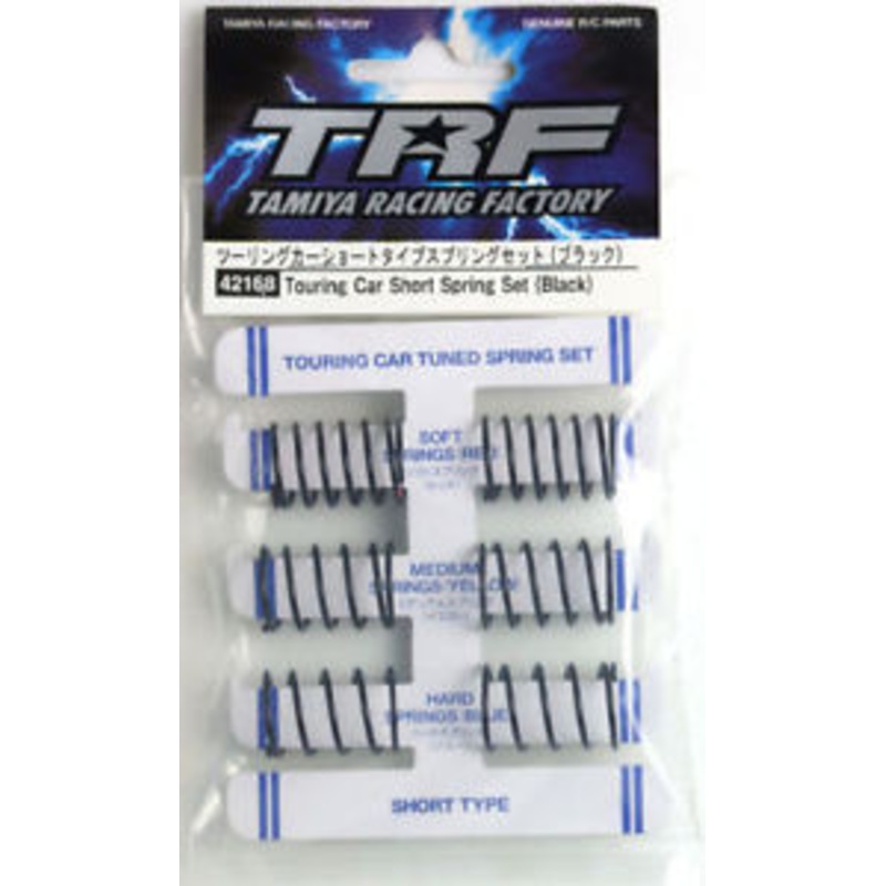 Tamiya 42168 TRF Touring Car Short Spring Set (Black)