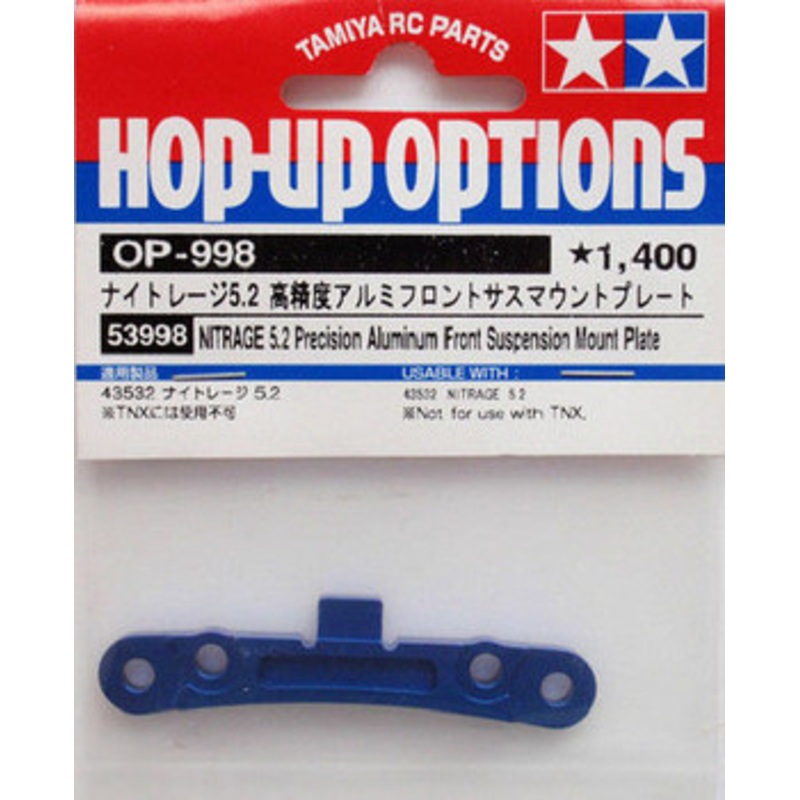 Tamiya 53998 (OP998) NITRAGE 5.2 Precision Aluminum