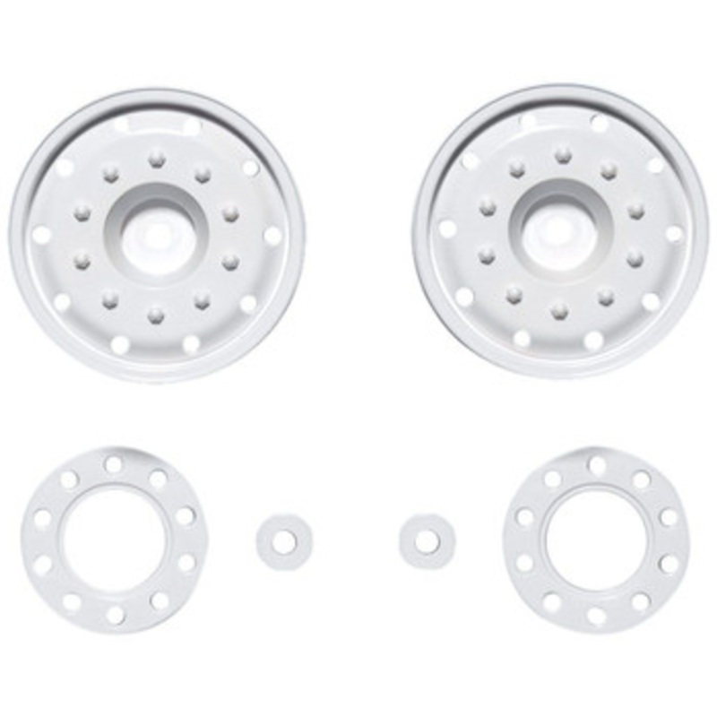 Tamiya 56544 (TROP44) RC 30mm B. Bearing Wheels 2pcs White