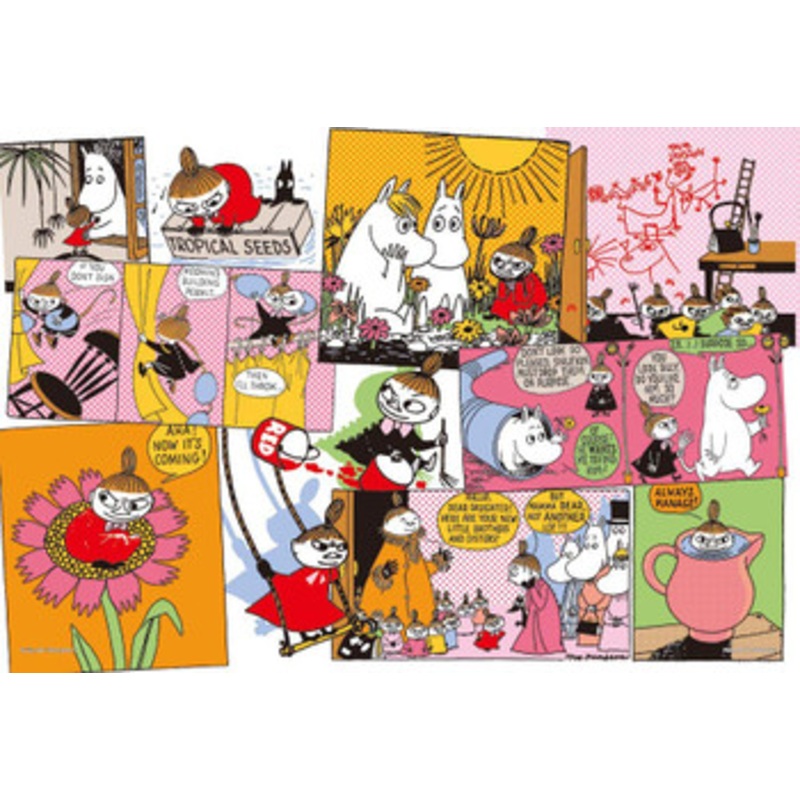 Yanoman Jigsaw Puzzle 03-877 Moomin Little My Ver.2 (300 Pieces)
