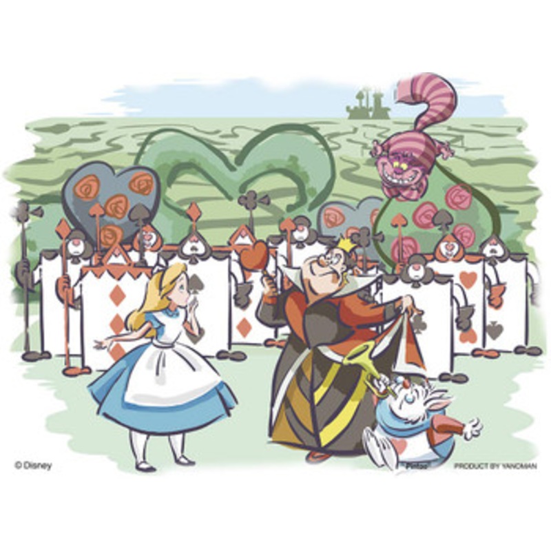 Yanoman Jigsaw Puzzle 2301-21 Disney Alice in Wonderland (150 Plastic Pieces)