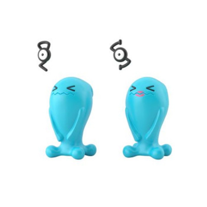 Bandai Candy Pokemon Scale World Johto Region No.14 Unown & Wobbuffet