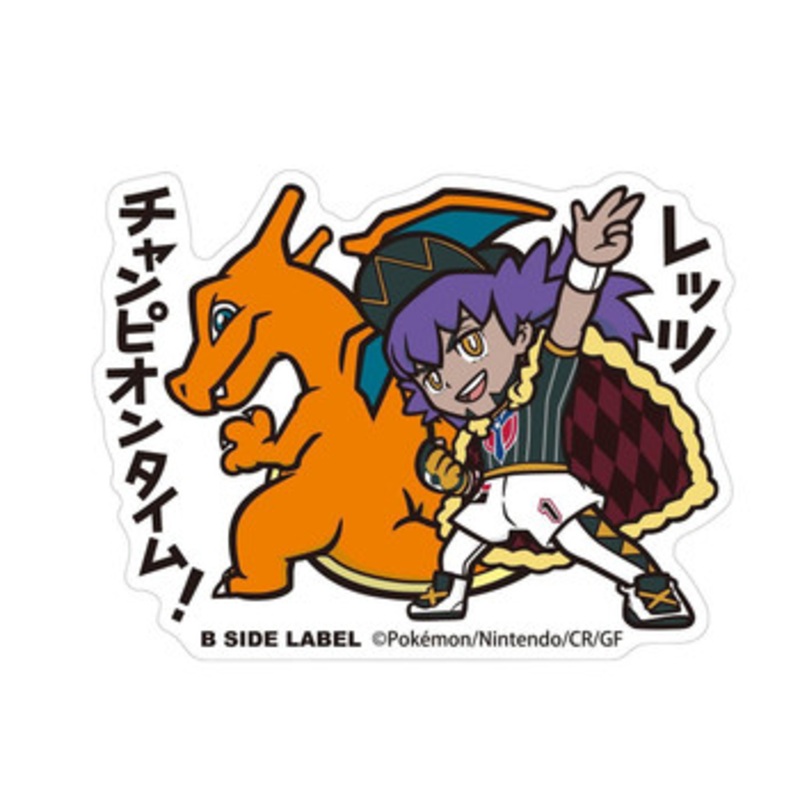 Pokemon Center Original B-Side Label Pokemon Sticker Big Dande & Charmeleon