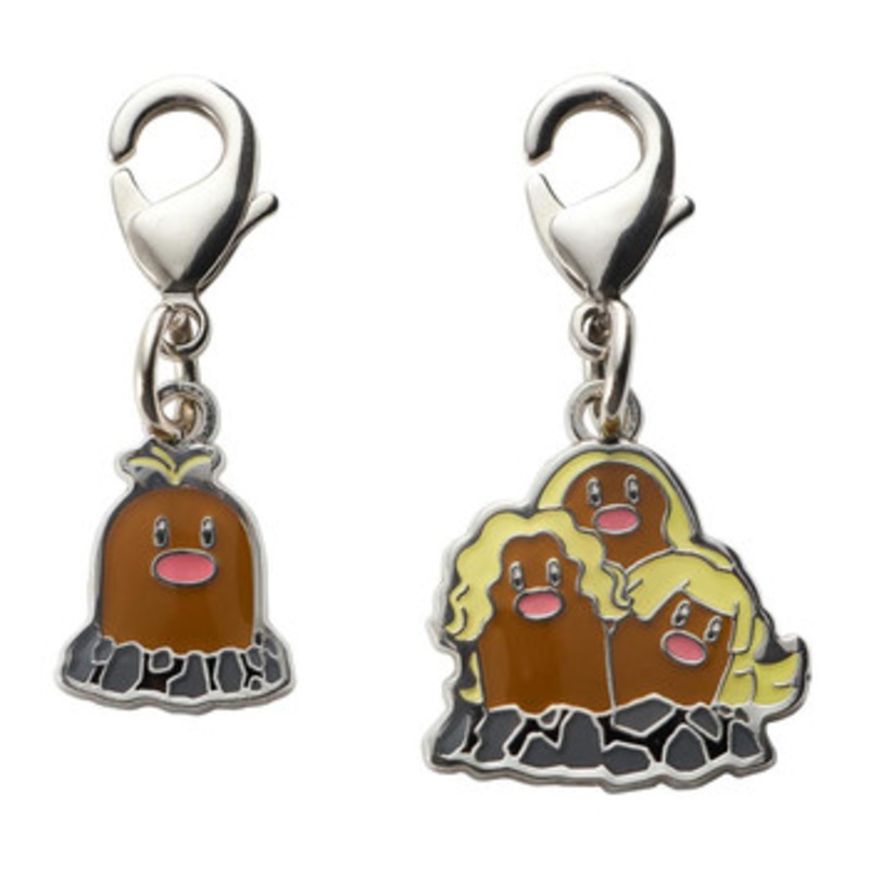 Pokemon Center Original National Pokedex Metal Charm A050 A051