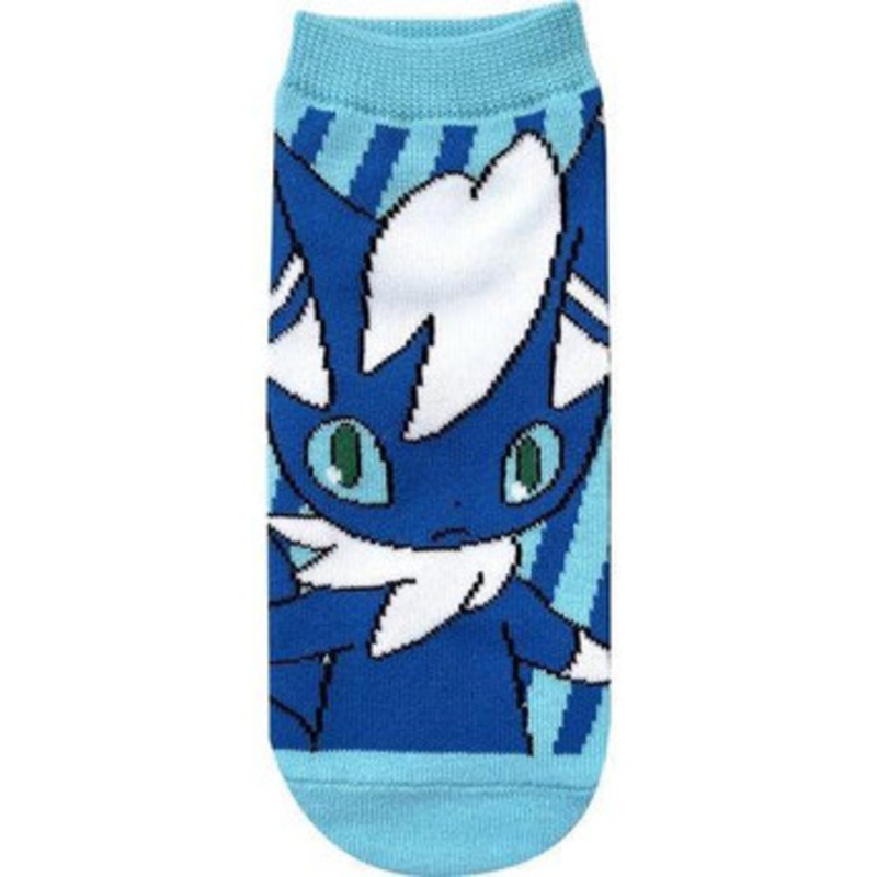 Pokemon Center Original Pokemon Center Character Socks Meowstic (Male Form) Stripe (23-25cm)