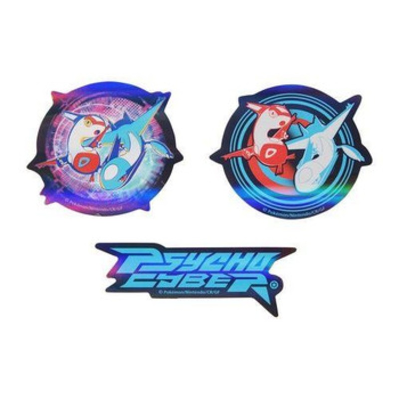 Pokemon Center Original Pokemon Center Original Sticker Set Psycho Cyber Latias Latios