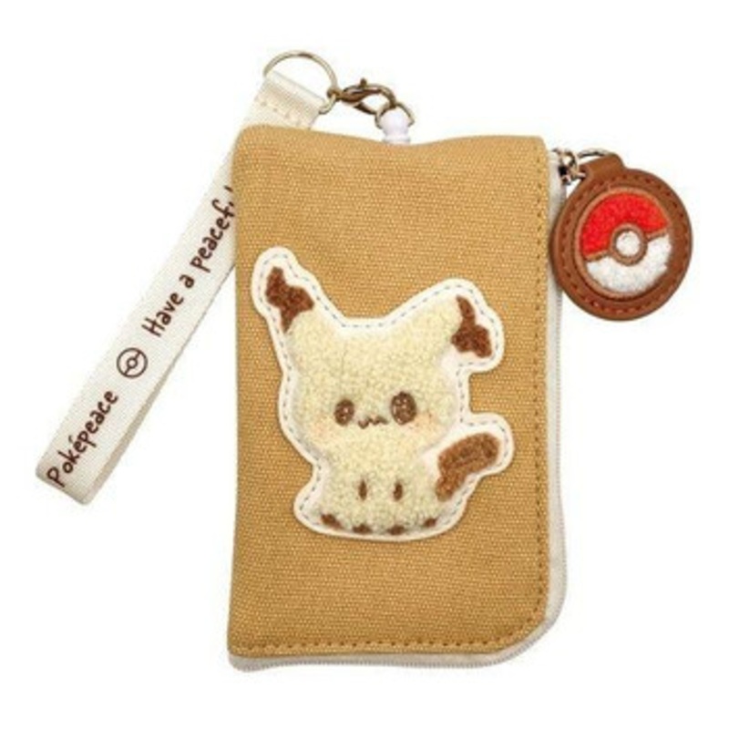 Pokemon Center Original PokePeace Key & Pass Pouch – Mimikyu