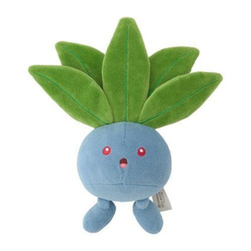 Pokemon Center Original Sound Making Plush Toy My Little Bestie Oddish