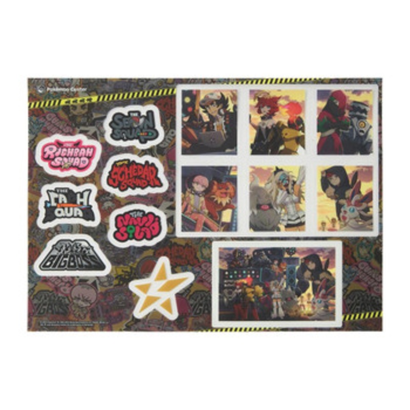 Pokemon Center Original Sticker Set Pokemon Trainers – Stardust Besties Main Art