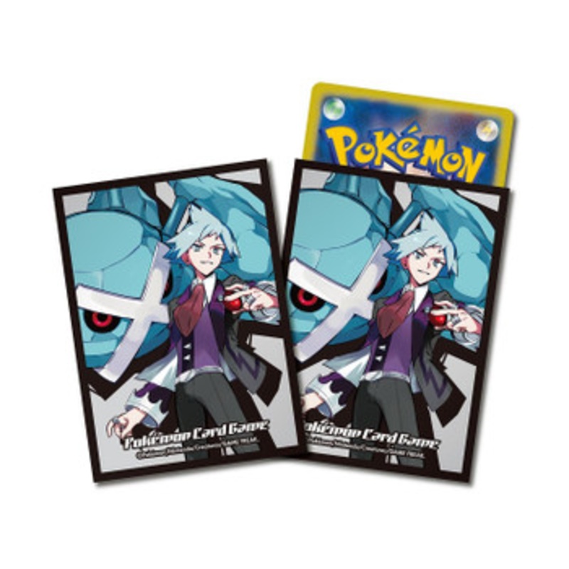 Pokemon Center Original TCG Deck Sleeves Daigo & Metagross [Black]