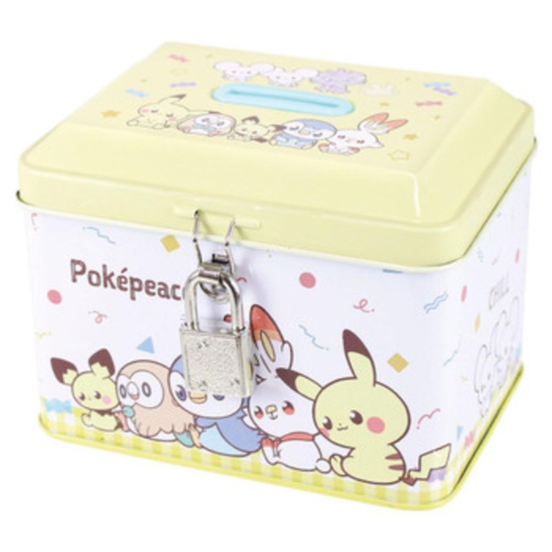 T’s Factory Pokemon Pokeeace Key Lock Can Safe Deposit Box