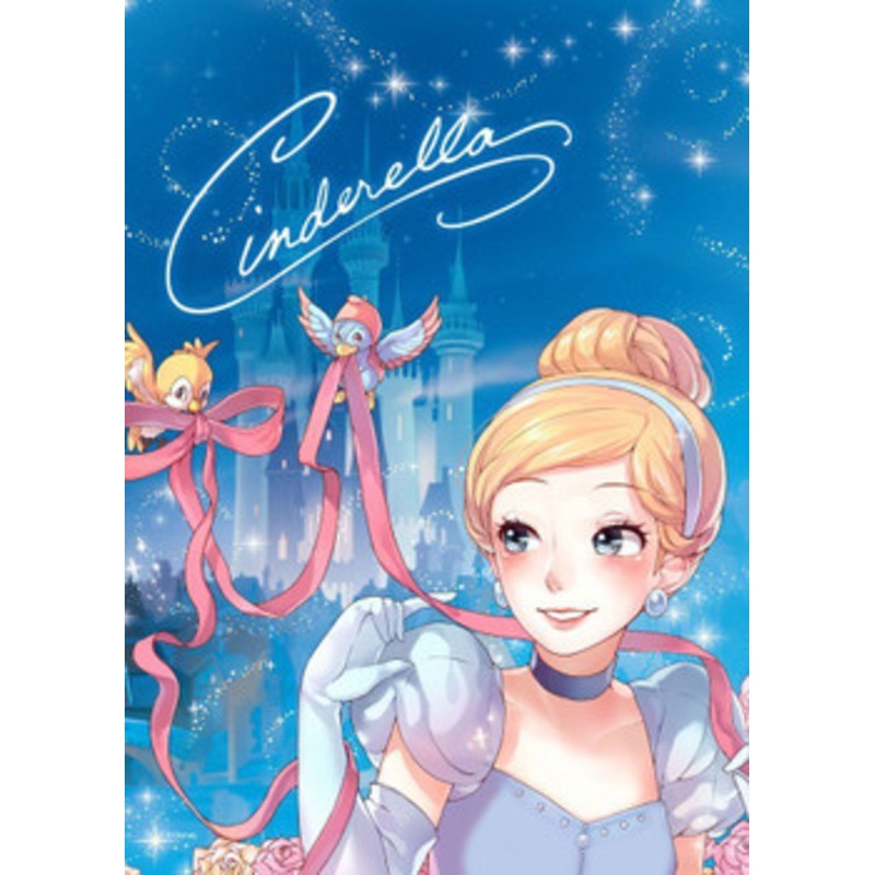 Tenyo Japan Jigsaw Puzzle DSG-266B-786 Disney Cinderella (266 Pieces)