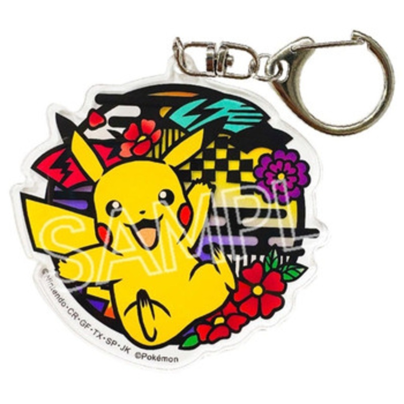 TwinCre Pokemon Pikachu Acrylic Keychain Paper Cutting Series