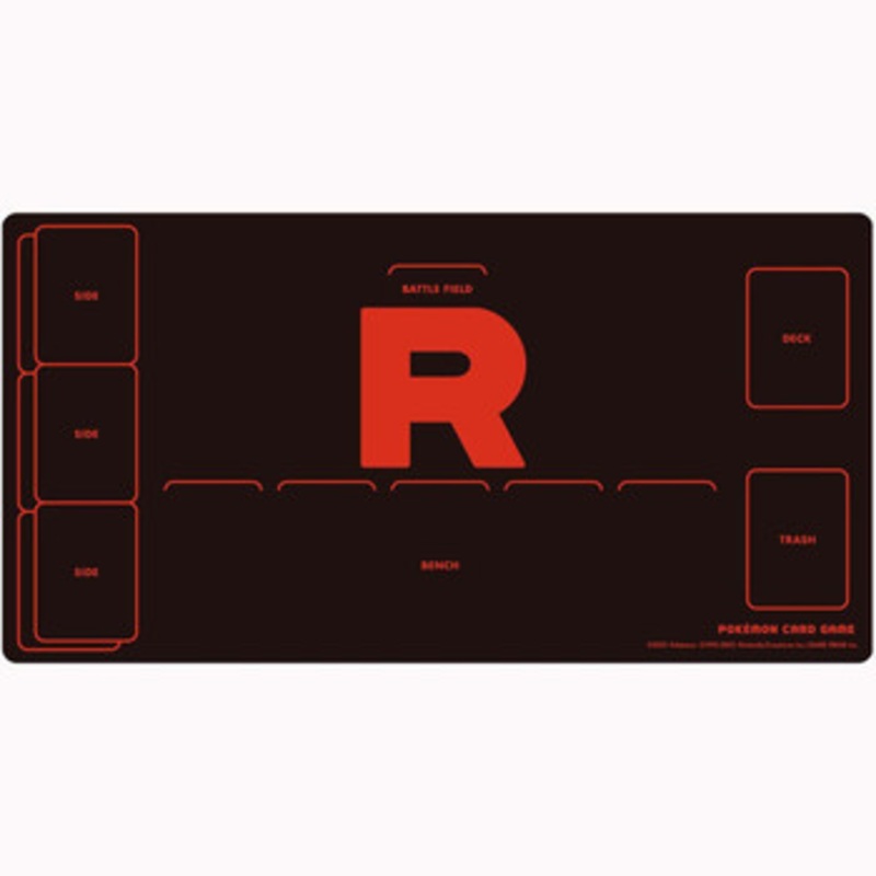 Pokemon Card Game TCG Rubber Playmat Team Rocket