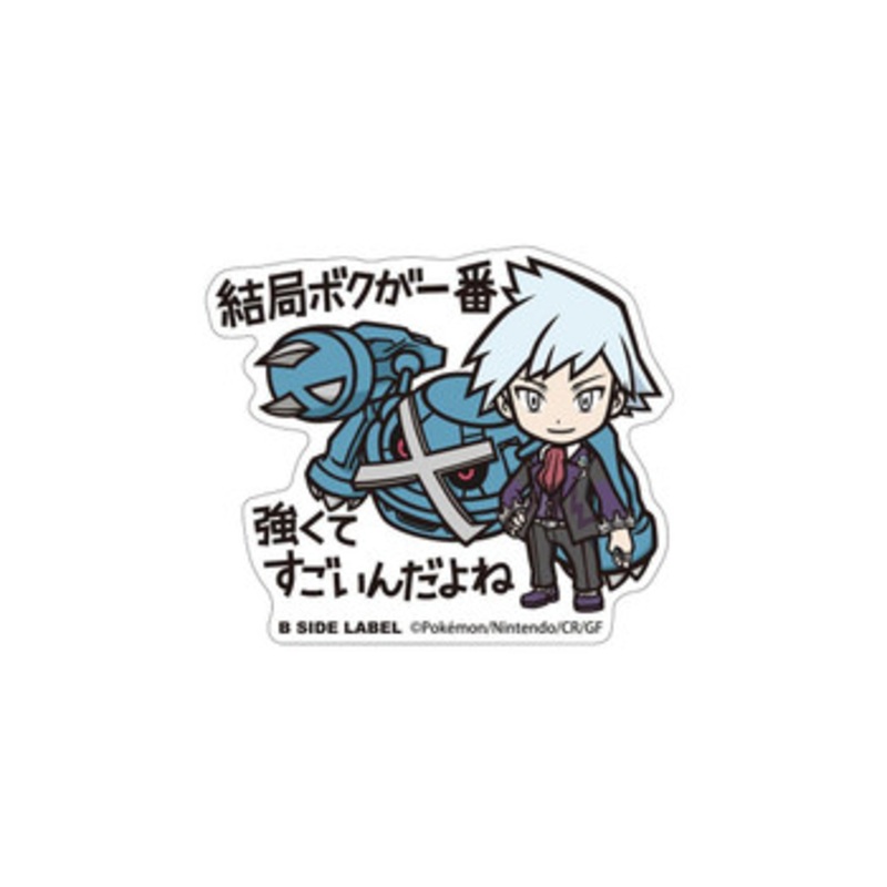 Pokemon Center Original B-Side Label Pokemon Sticker Daigo & Metagross