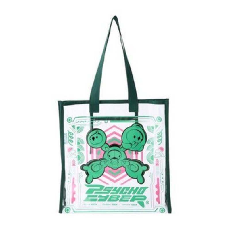 Pokemon Center Original Clear Tote Bag Psycho Cyber Solosis Duosion Reuniclus