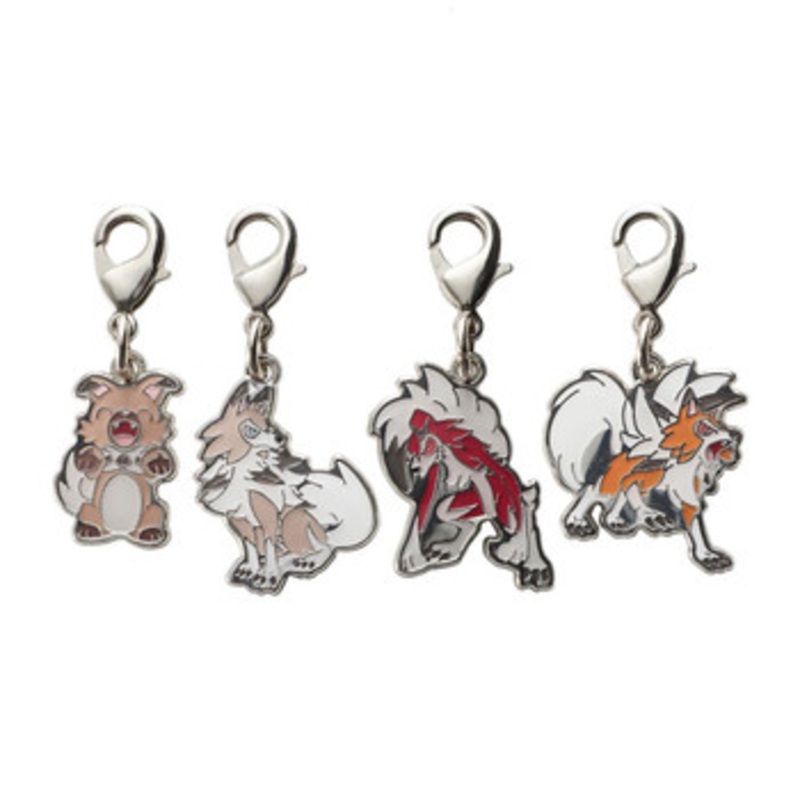 Pokemon Center Original National Pokedex Metal Charm 744 745