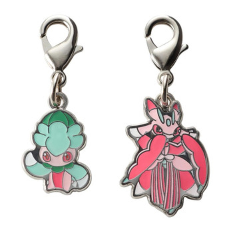 Pokemon Center Original National Pokedex Metal Charm 753 754