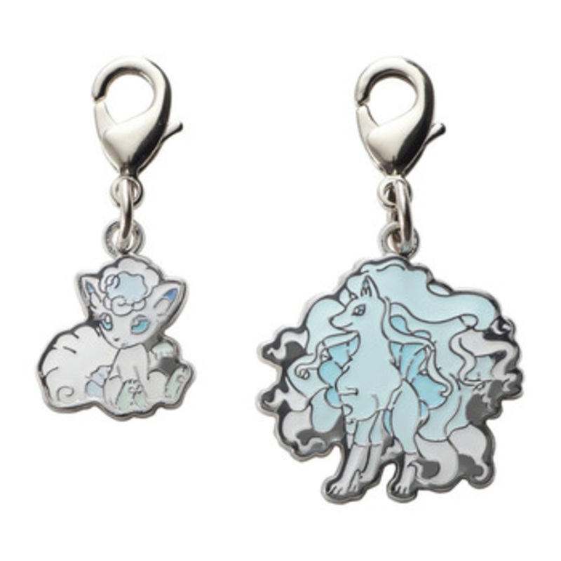 Pokemon Center Original National Pokedex Metal Charm A037 A038