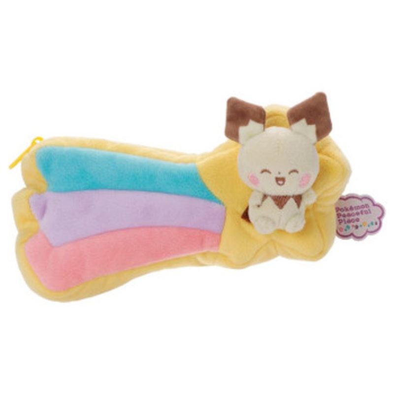 Pokemon Center Original PokePeace / Plush Pouch (Starlit Sky Ver.) / Pichu  Plush & Mascot
