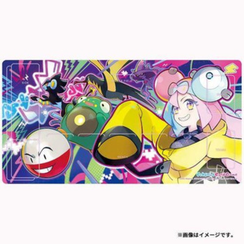 Pokemon Center Pokemon Card Game Rubber Playmat Iono