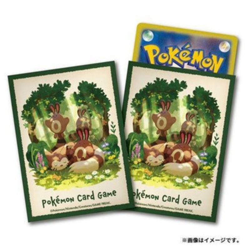 Pokemon Card Game TCG Deck Sleeves Sentret & Sentret