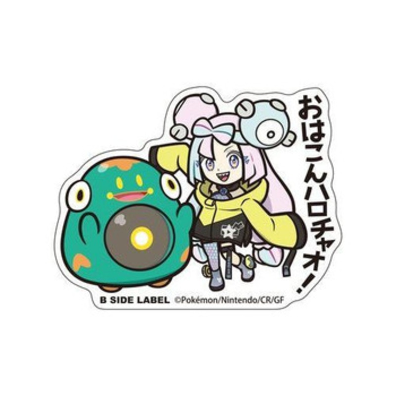 Pokemon Center B-Side Label Pokemon Sticker Iono & Bellibolt