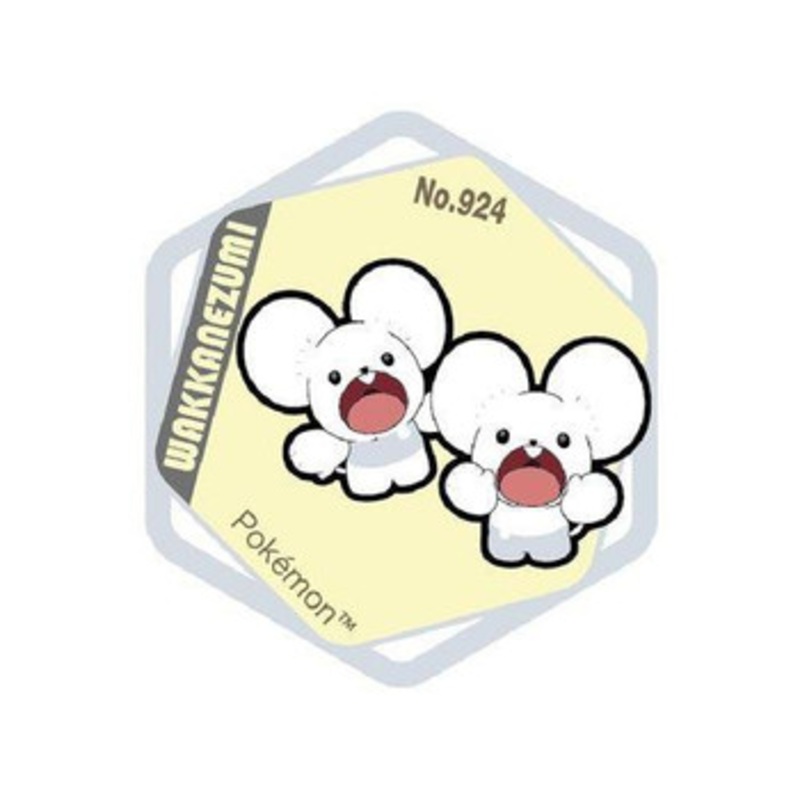 Pokemon Center Honeycomb Acrylic Magnet Vol. 5 Tandemaus