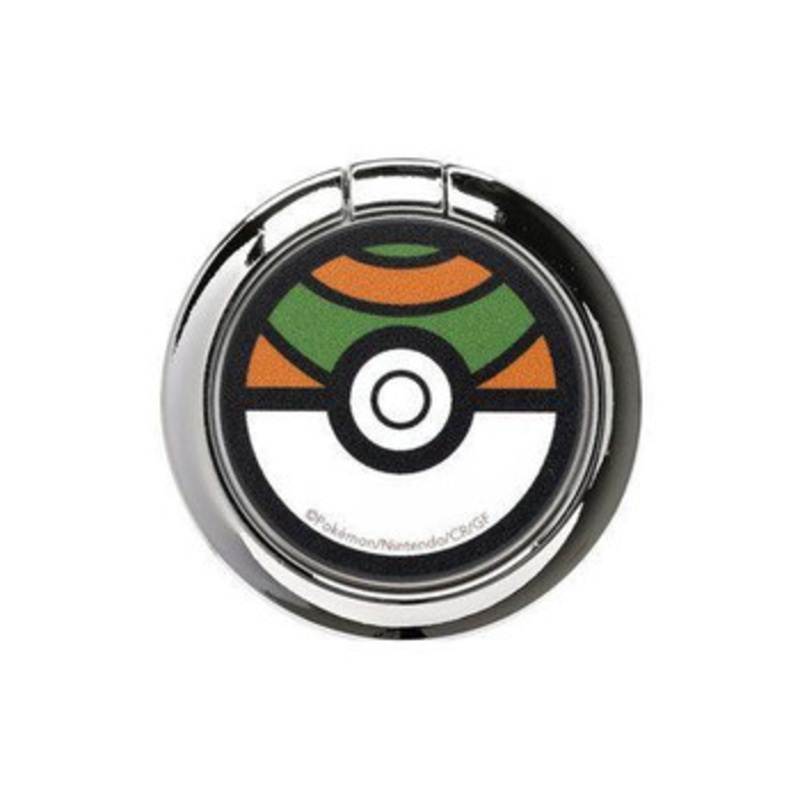 Pokemon Center iFace Finger Ring Holder Flat Type Nest Ball
