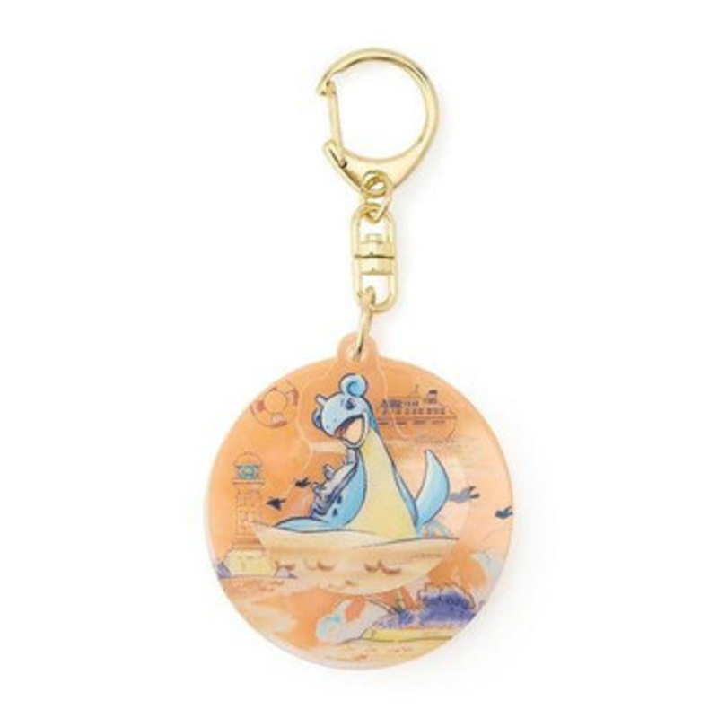 Pokemon Center Original Acrylic Keychain Patelier Song Of The Evening Calm