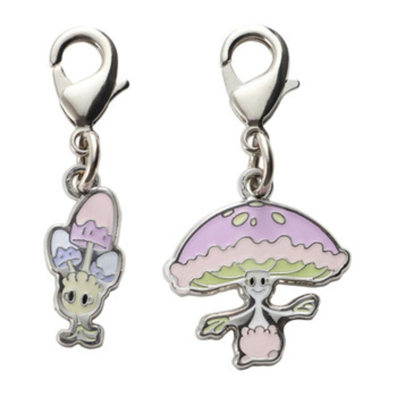 Pokemon Center Original National Pokedex Metal Charm 755 756
