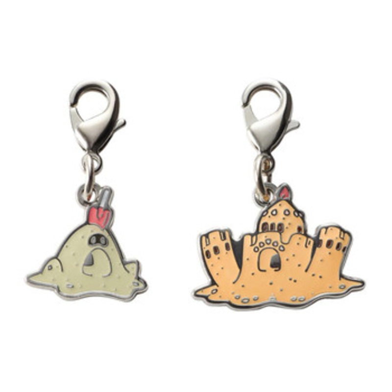 Pokemon Center Original National Pokedex Metal Charm 769 770