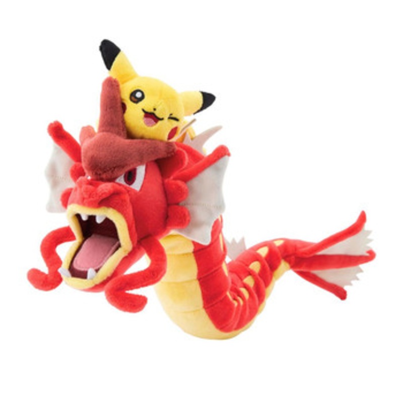 Pokemon Center Original Plush Red Gyarados And Pikachu Pokemon Center Hiroshima R