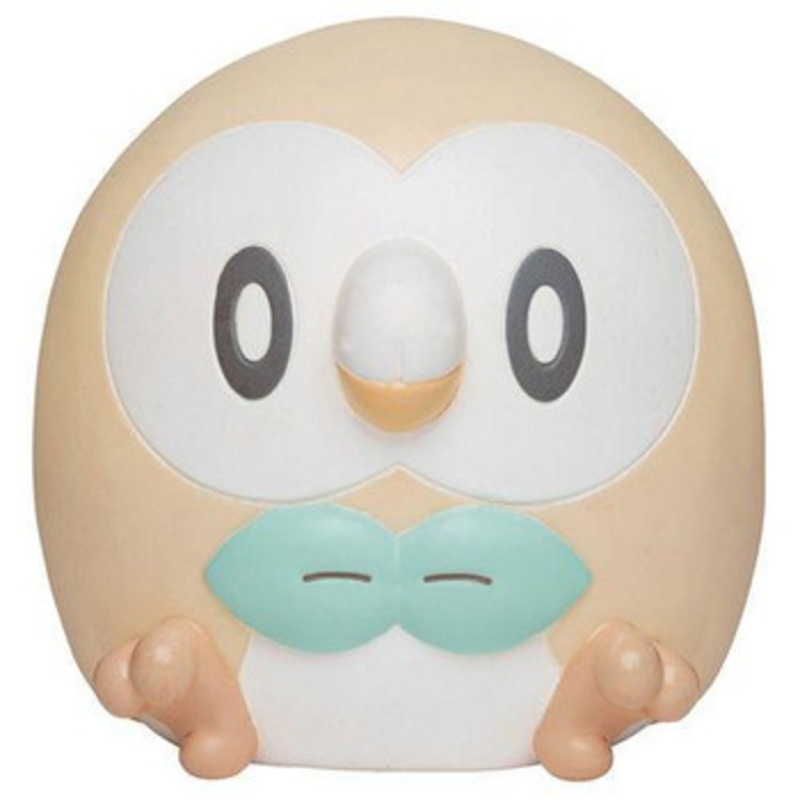 Pokemon Center PokePeace Puni-Kyun Light Rowlet