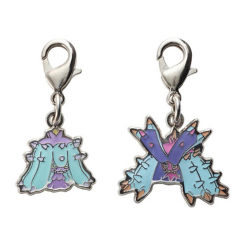 Pokemon Center Original National Pokedex Metal Charm 747 748