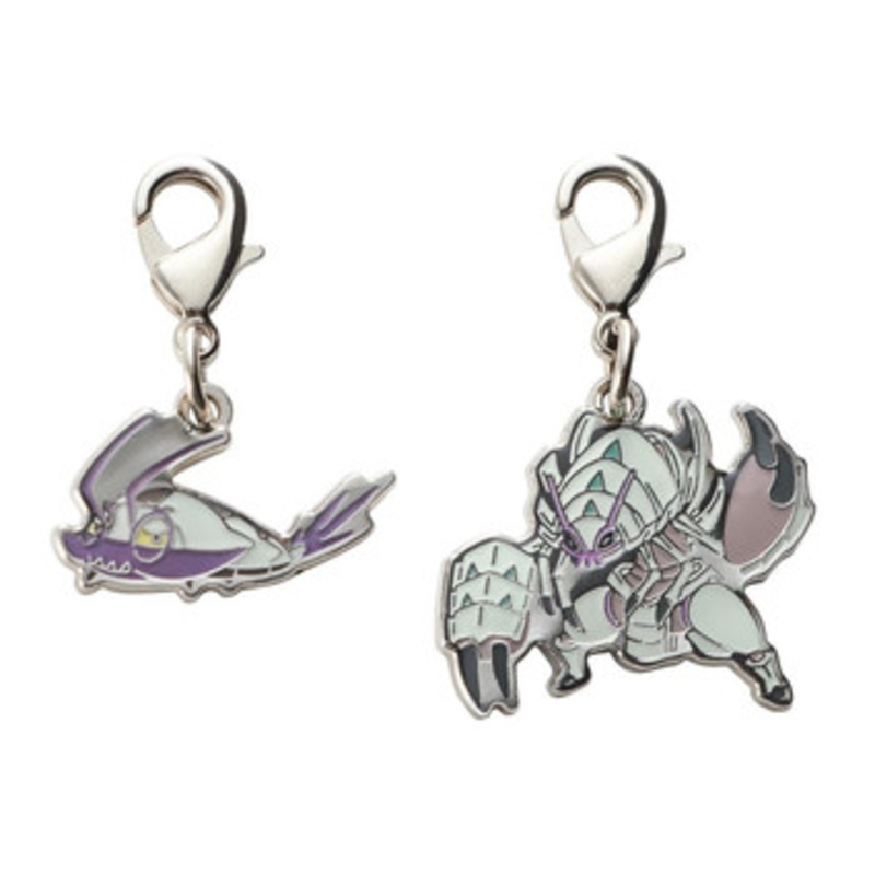 Pokemon Center Original National Pokedex Metal Charm 767 768