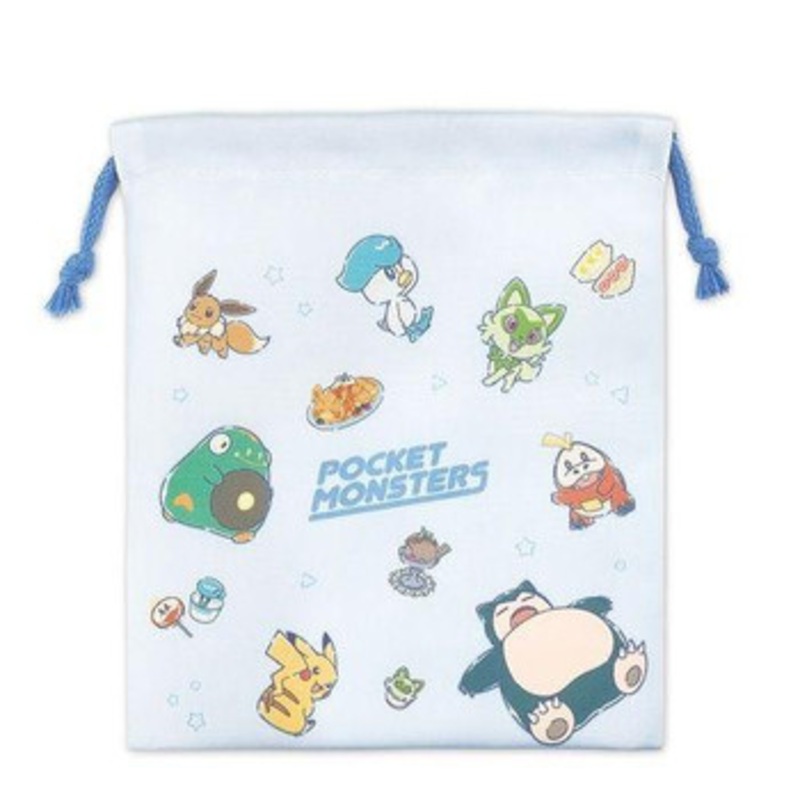 Pokemon Center Original Pokemon Center Drawstring Pouch / Enjoy Sweets